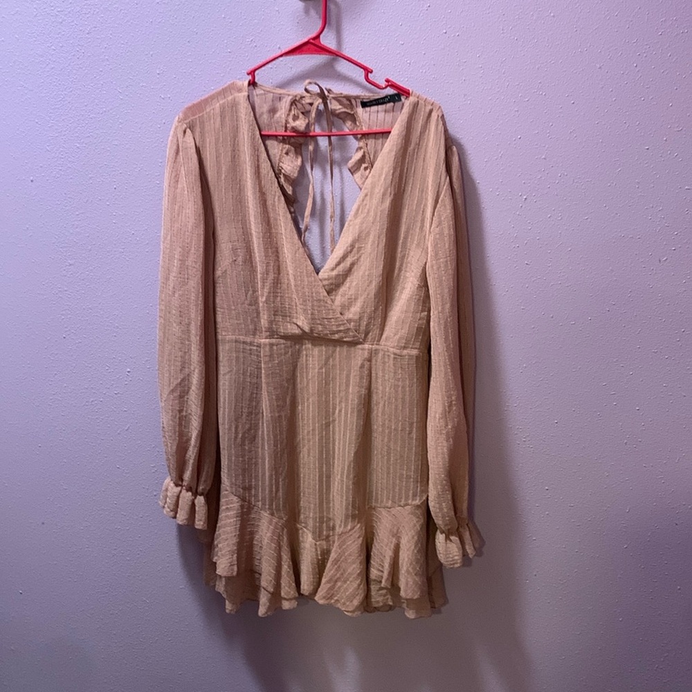 “Double crazy” size Large long blouse
